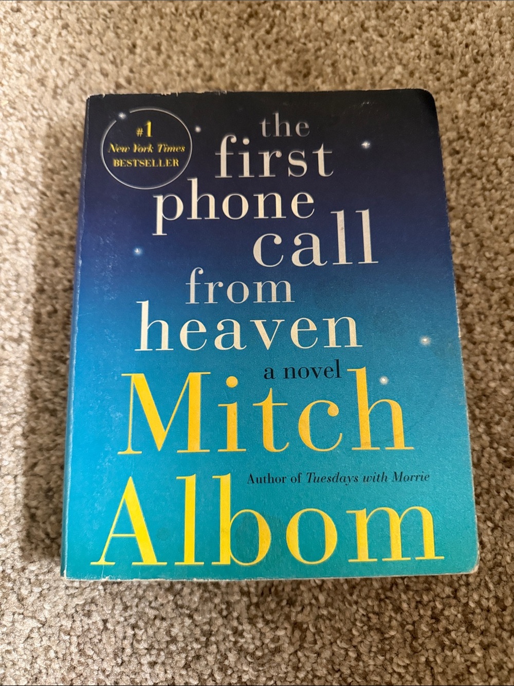 the first phone call from heaven - Mitch Albom